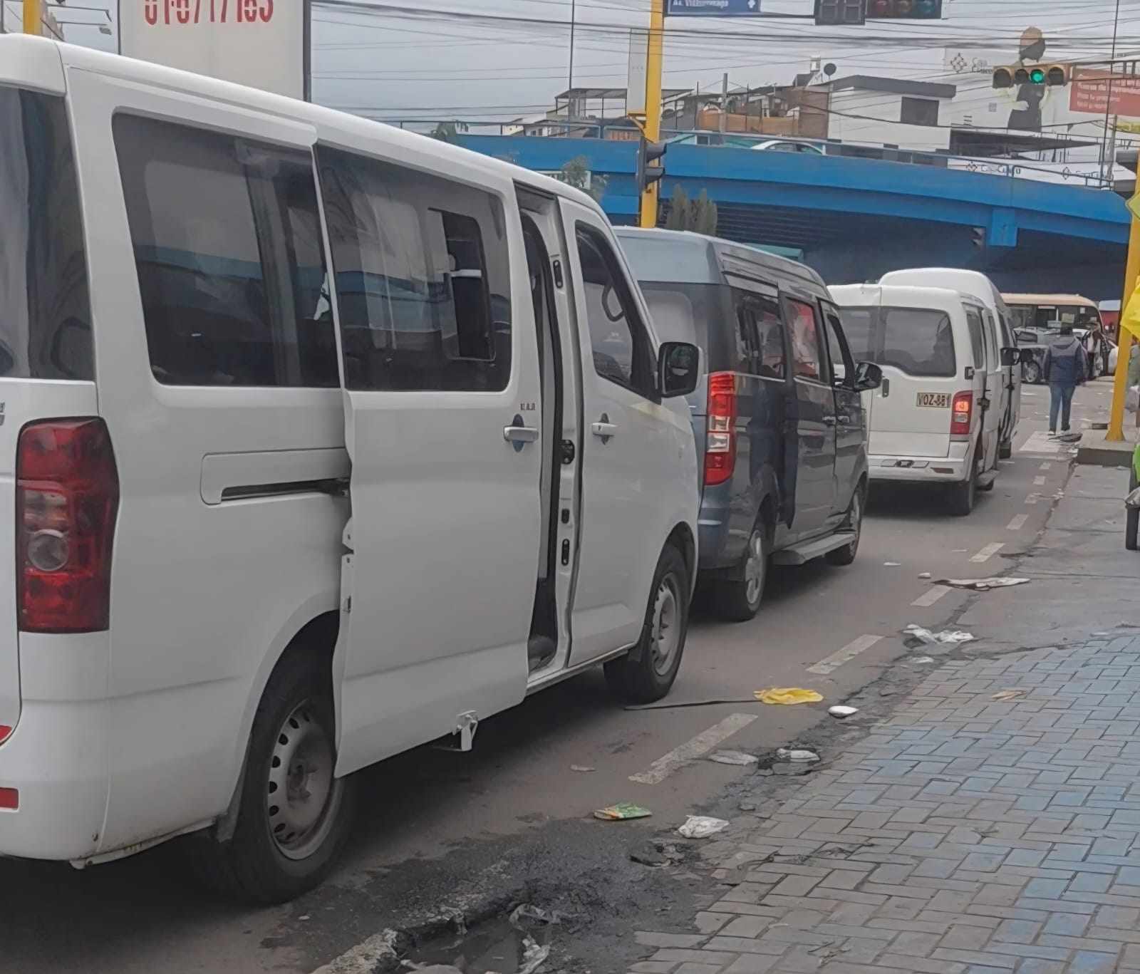 No existe un transporte alternativo, es transporte informal