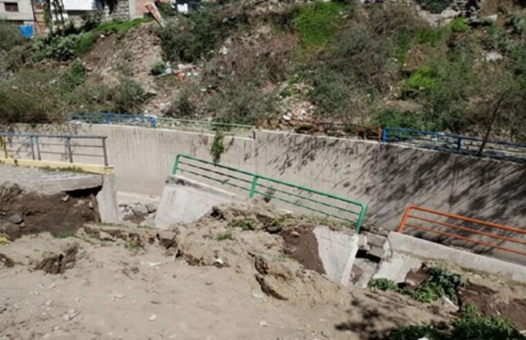 Torrenteras en Paucarpata son un peligro para centenares de familias