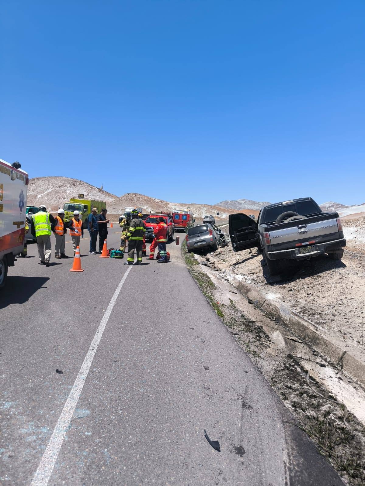 Choque en la vía Cerro Verde deja un fallecido en La Joya