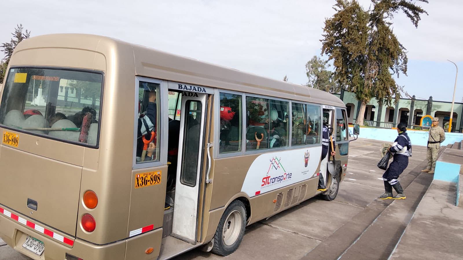 Transportistas del SIT prestos siempre a servir a Arequipa
