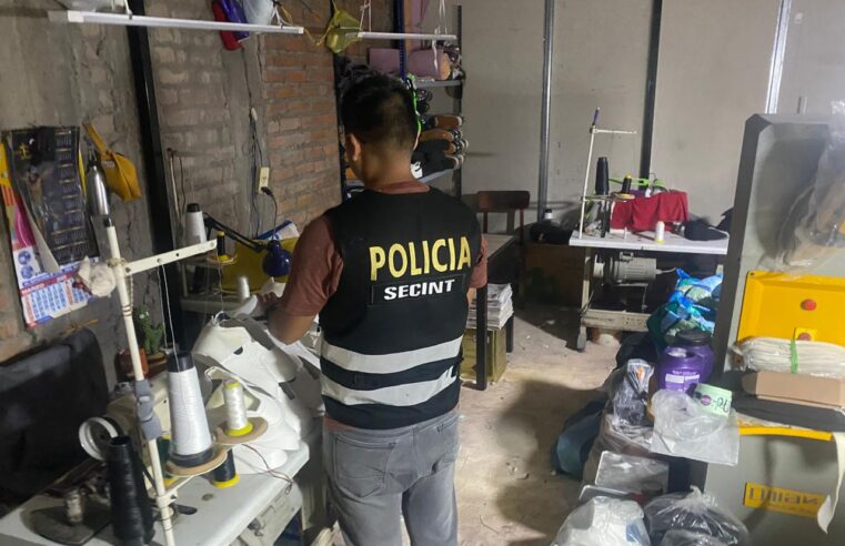PNP incauta zapatillas falsificadas valorizadas en más de s/130 mil