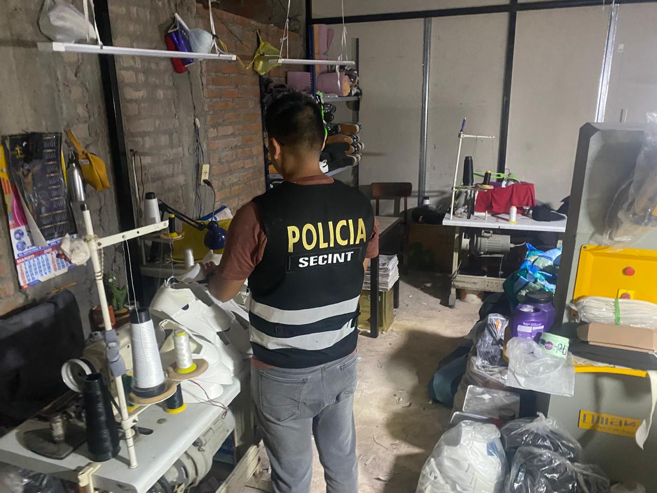 PNP incauta zapatillas falsificadas valorizadas en más de s/130 mil