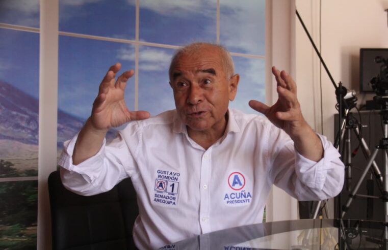 Necesitamos una cámara de sabiduría e impulsar proyectos para desarrollo de Arequipa