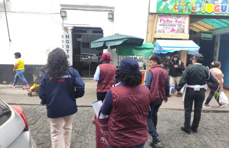 Gobierno Regional intensifica fiscalización a hospedajes por Semana Santa