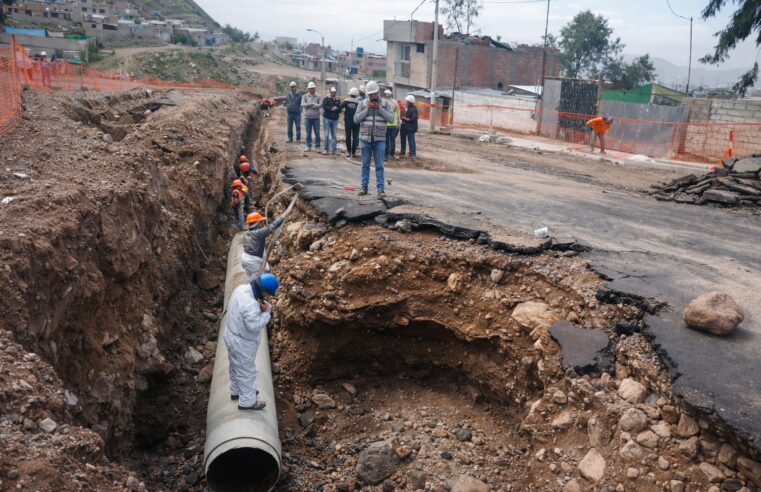 Rotura deja sin agua a 52 mil personas en Cerro Colorado