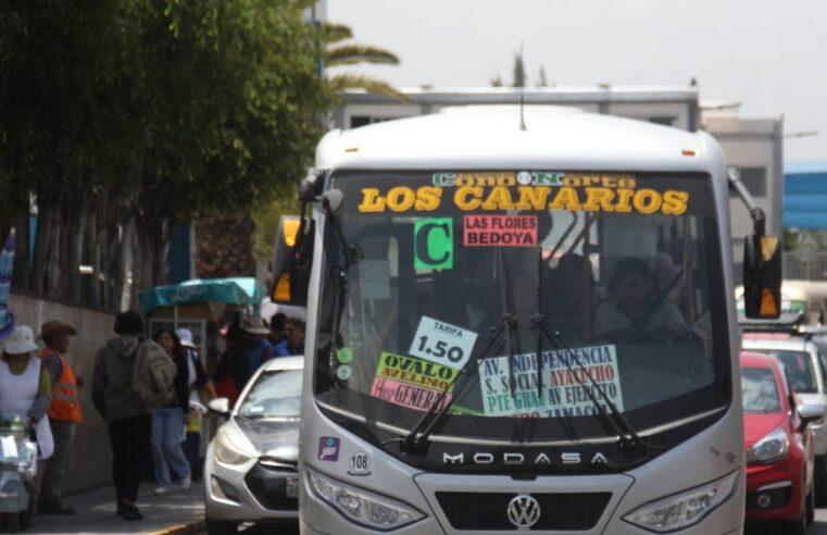 Estudiantes UNSA anuncian protesta por pasaje universitario.