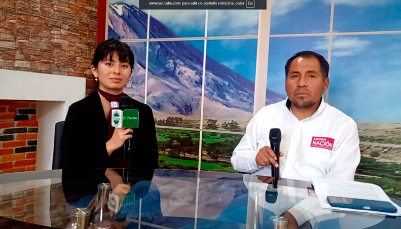ENTREVISTA: Isaac Noa Supo, candidato al Senado por Ahora Nación.