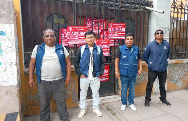 Clausuran local del Cercado por presunto favorecimiento al meretricio