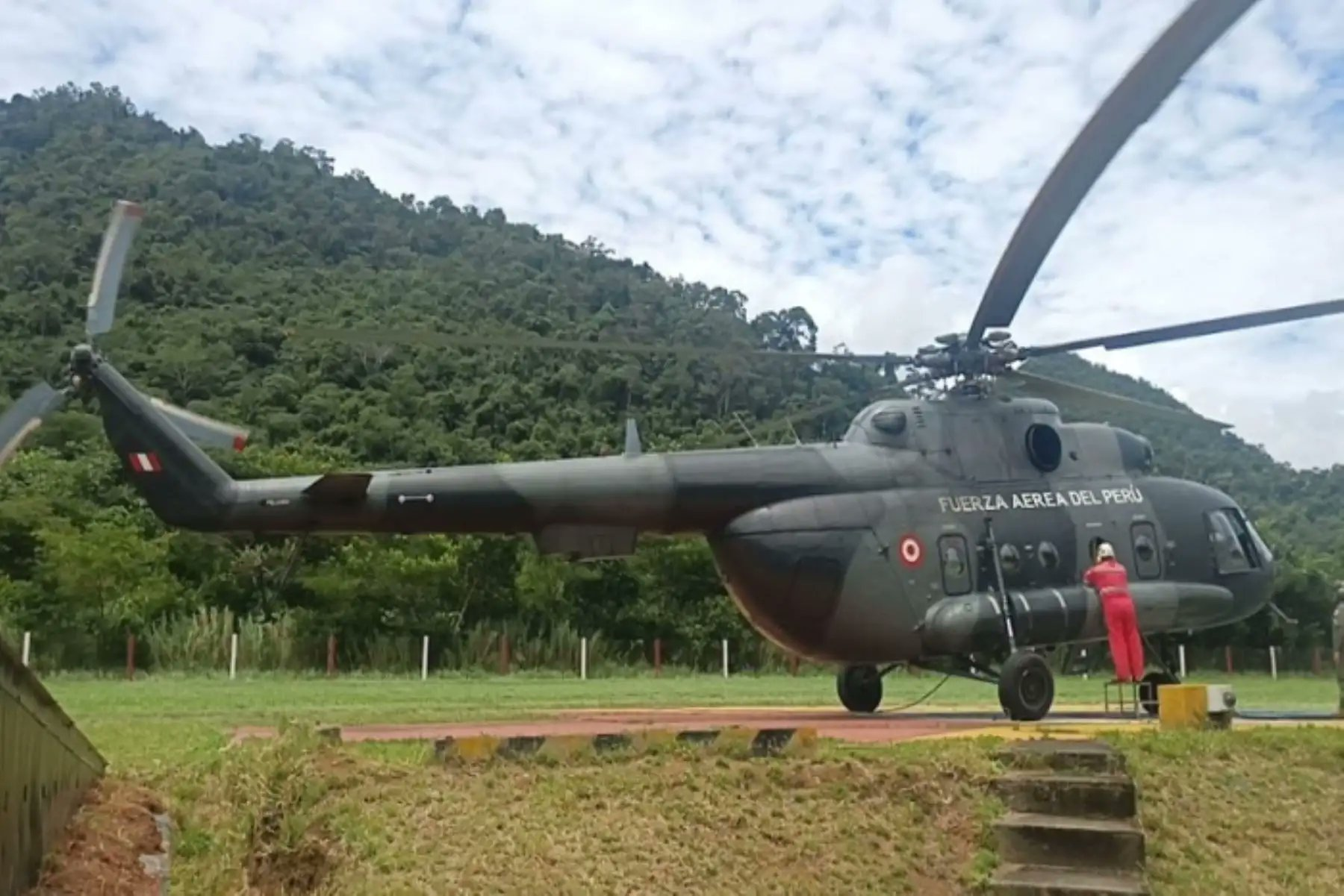 FAP acelera reparación de ducto de gas en Cusco con traslado de material logístico