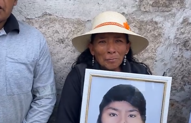 Familia de joven asesinada pide que crimen sea tipificado como feminicidio