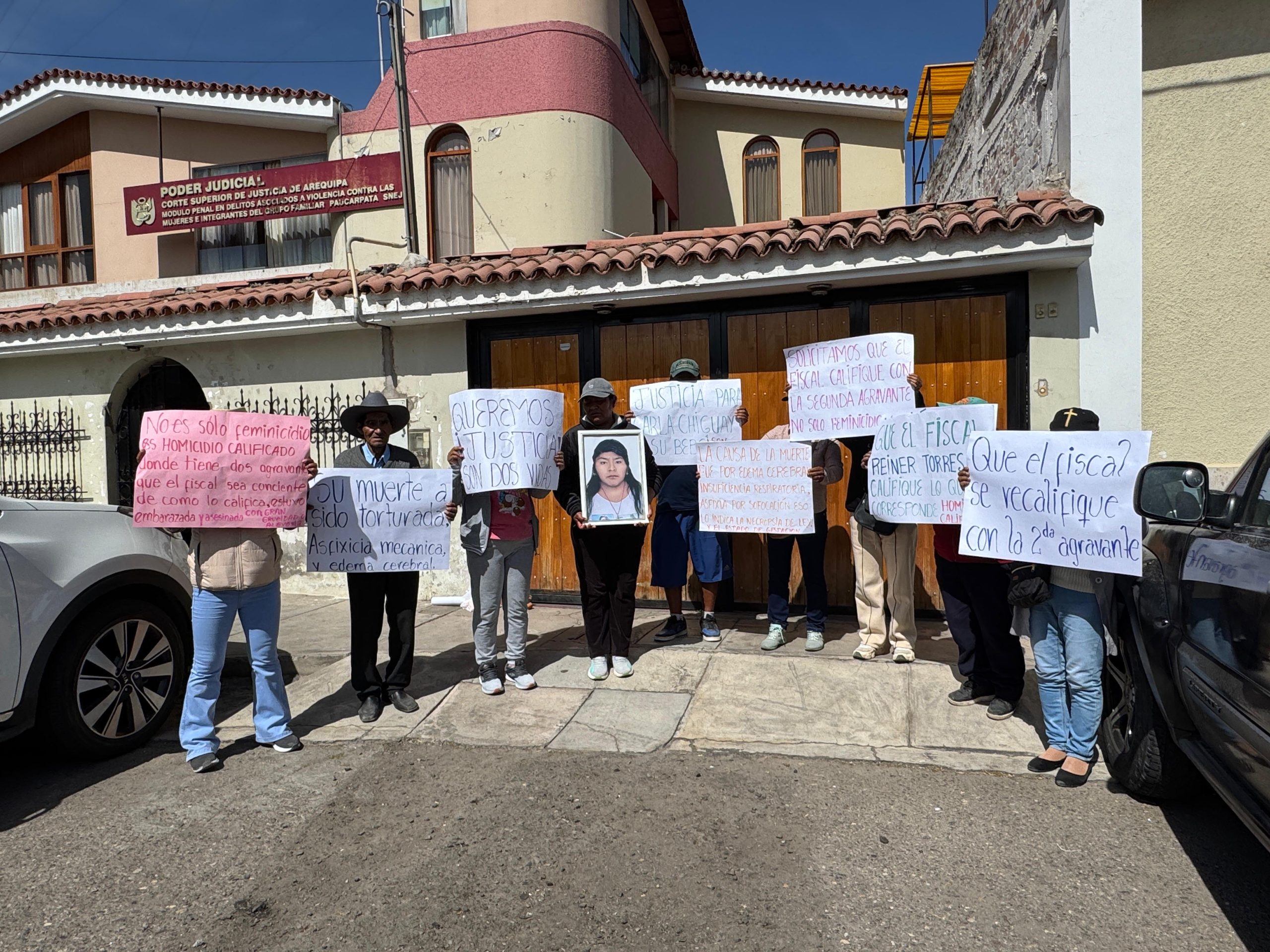 Poder Judicial ordena nueva acusación en caso de joven asesinada en Chiguata