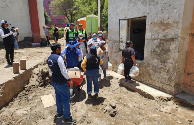 Comedores populares entregaron 600 raciones para damnificados por lluvias