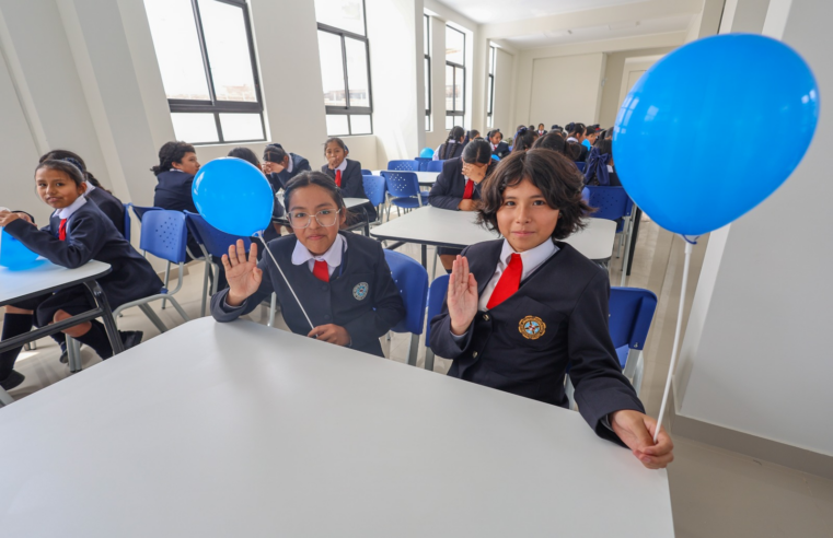 Colegio Juana Cervantes cuenta con moderno comedor para estudiantes