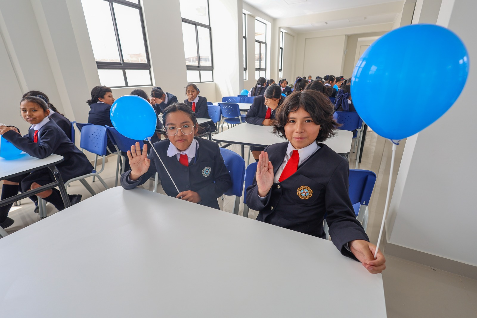 Colegio Juana Cervantes cuenta con moderno comedor para estudiantes