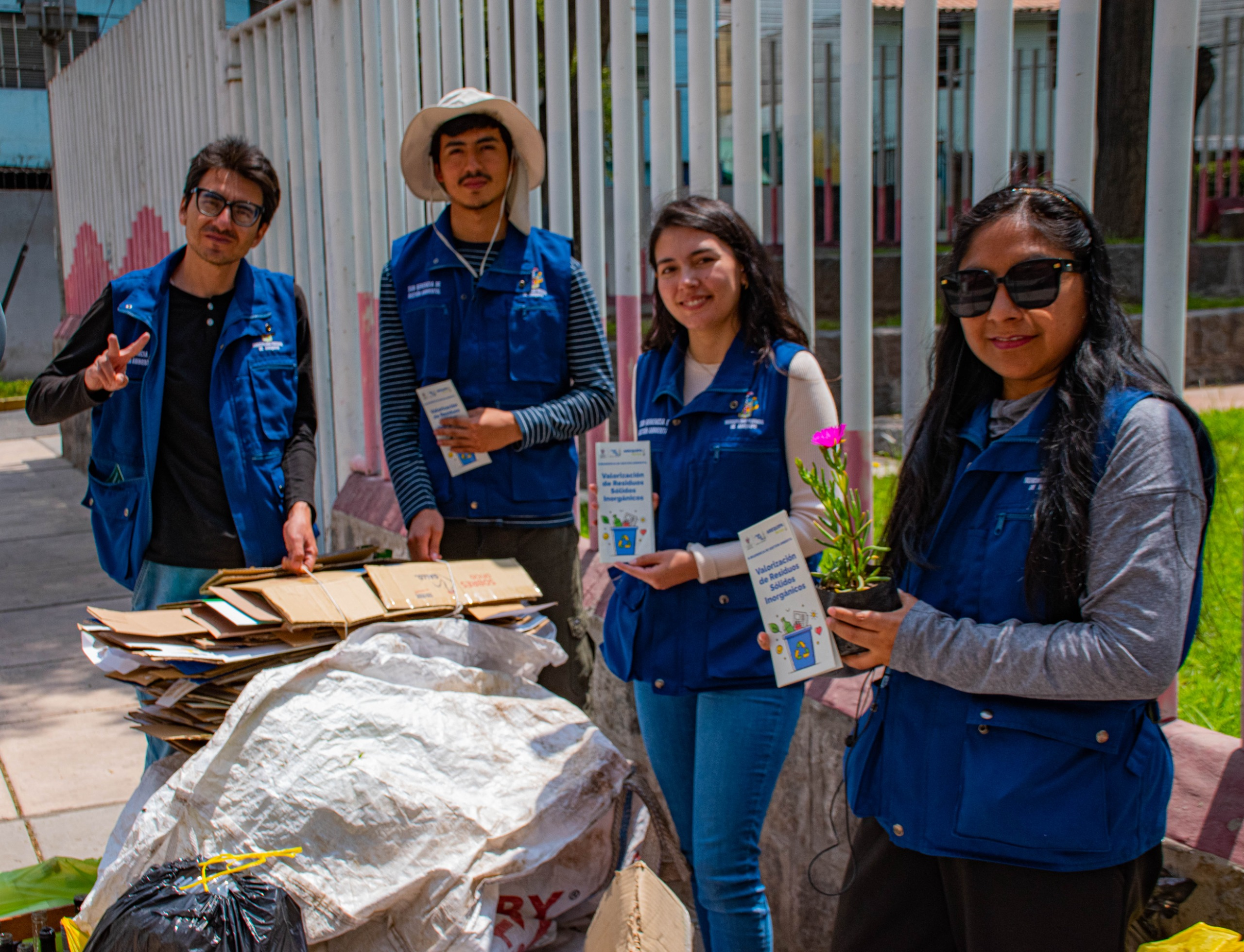 Recolectan 400 kilos de residuos en campaña ¡Recicla ya!