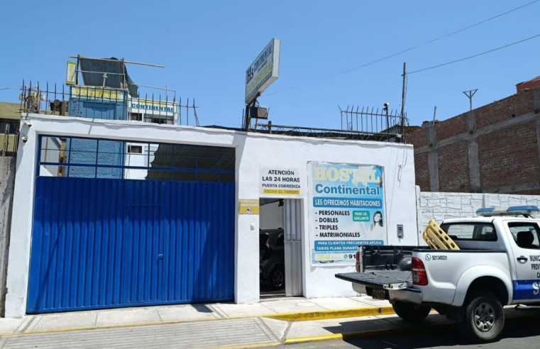 Hallan sin vida a adulto mayor en habitación de hotel en Camaná