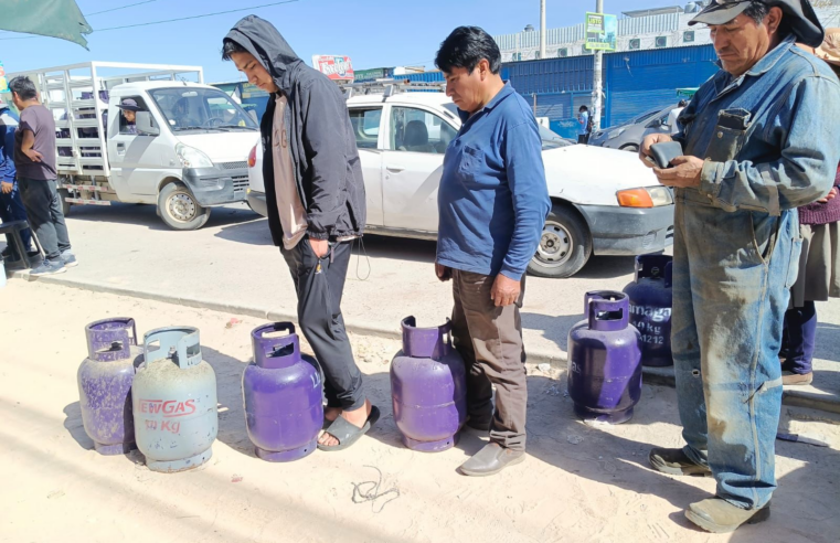 Demanda de gas domiciliario se duplica ante temor de desabastecimiento.