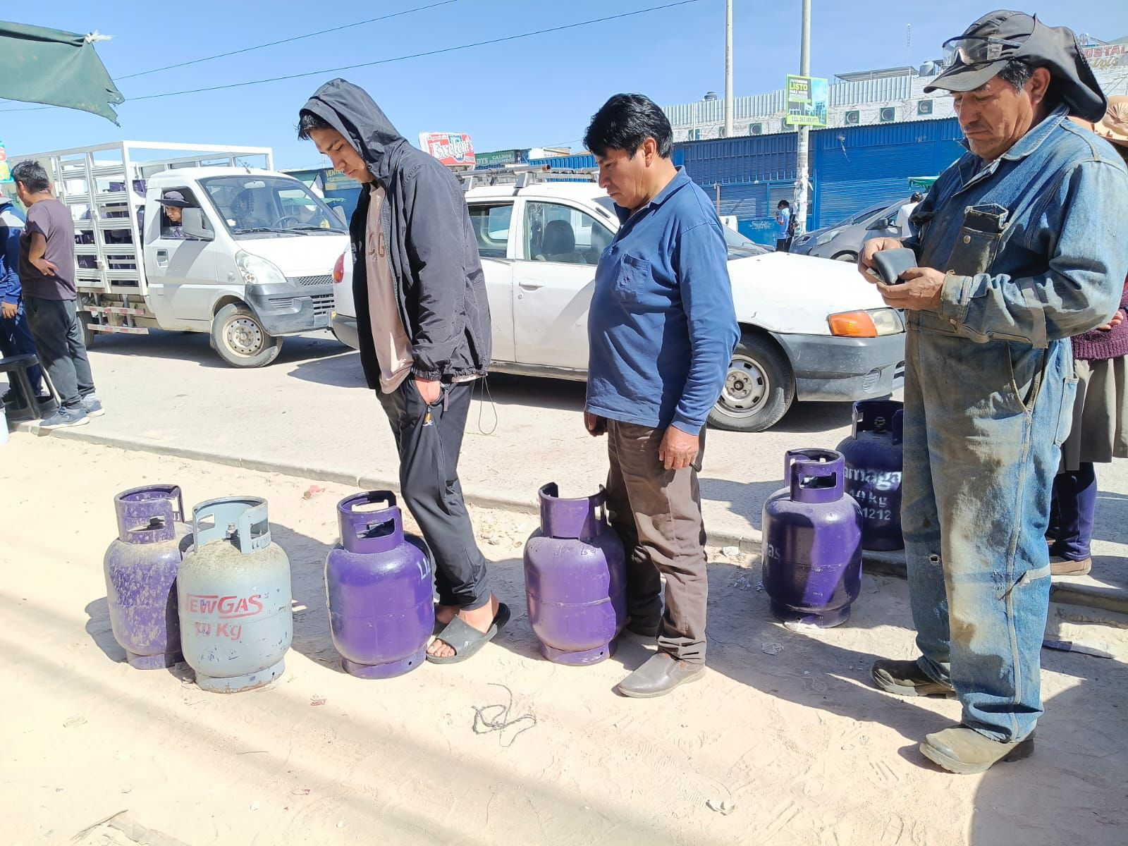 Demanda de gas domiciliario se duplica ante temor de desabastecimiento.