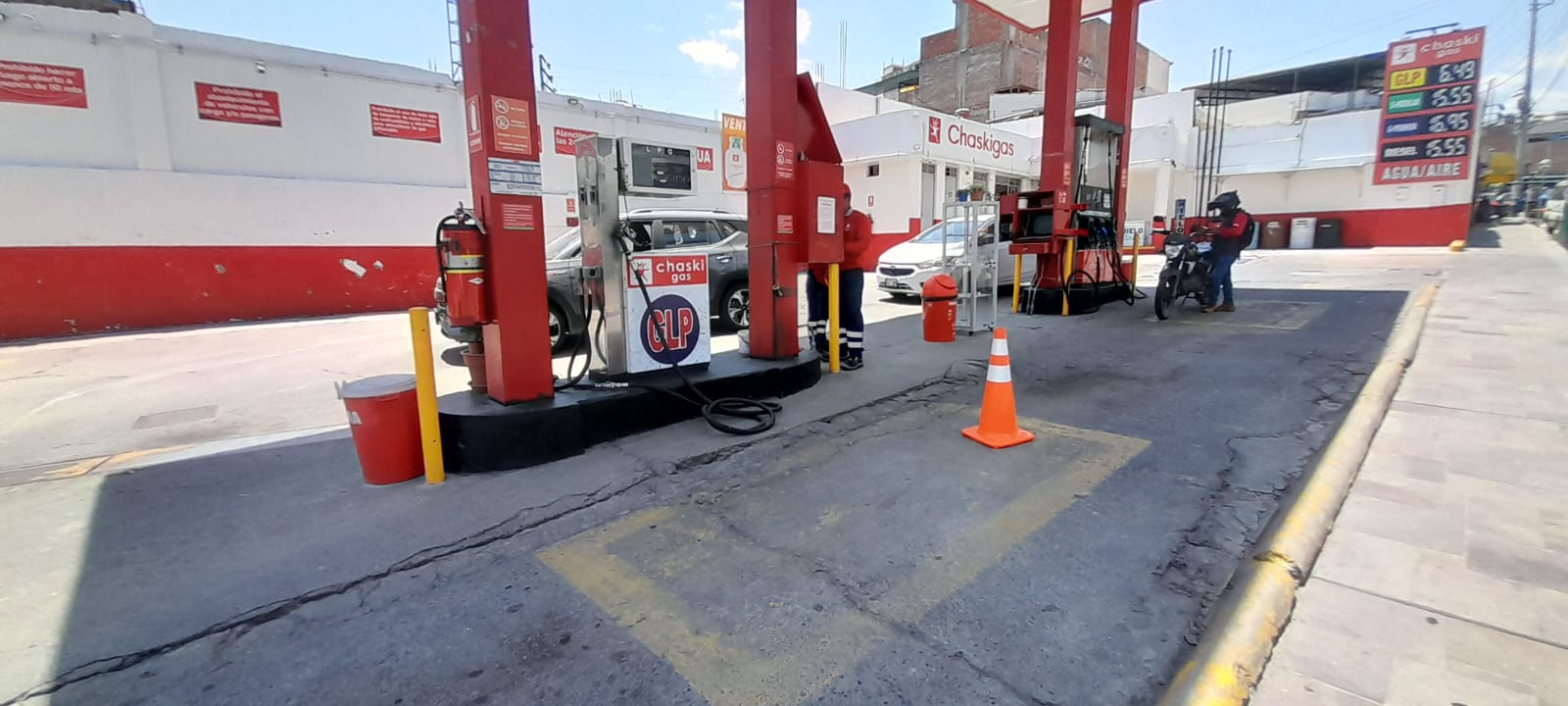 El 85% de grifos podrían quedarse desabastecidos mañana