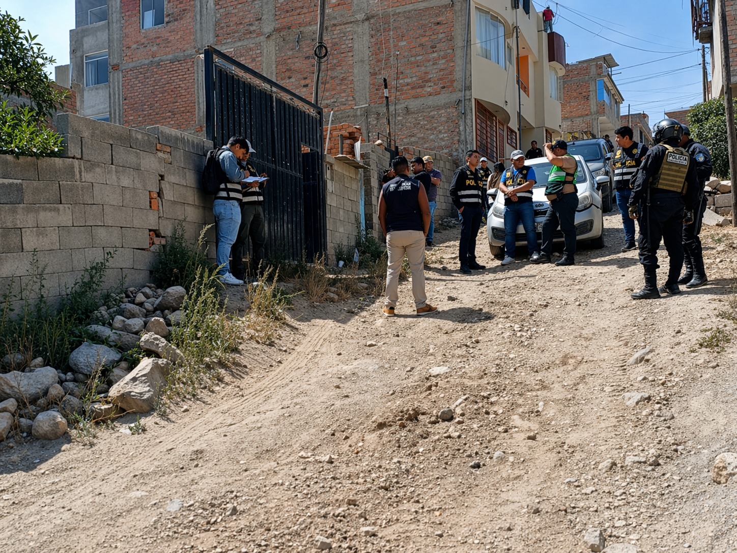 Intervienen a clan familiar en laboratorio de droga en Socabaya