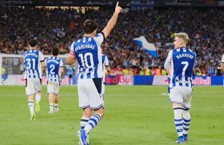 Real Sociedad dio el golpe y se quedó con la Copa del Rey