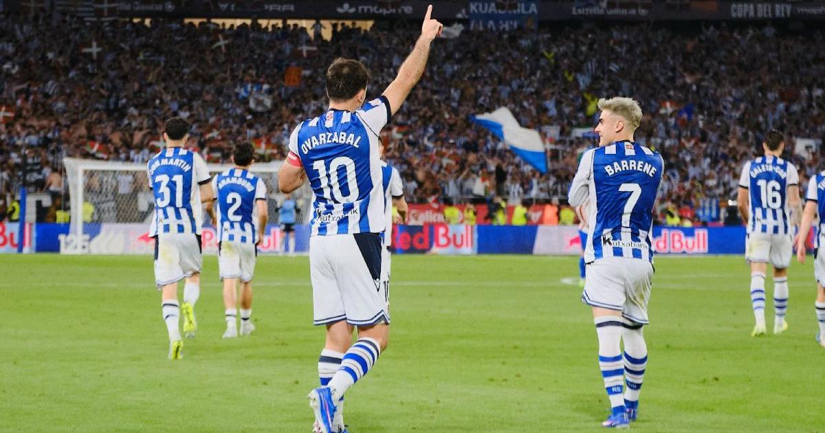 Real Sociedad dio el golpe y se quedó con la Copa del Rey