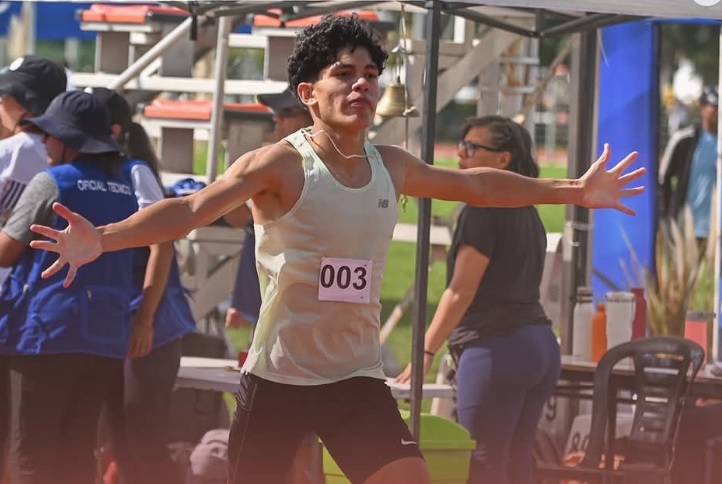 Arequipeño Giancarlo Bravo brilló en torneo de atletismo