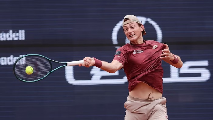 Ignacio Buse mostró buenos momentos de tenis en Barcelona