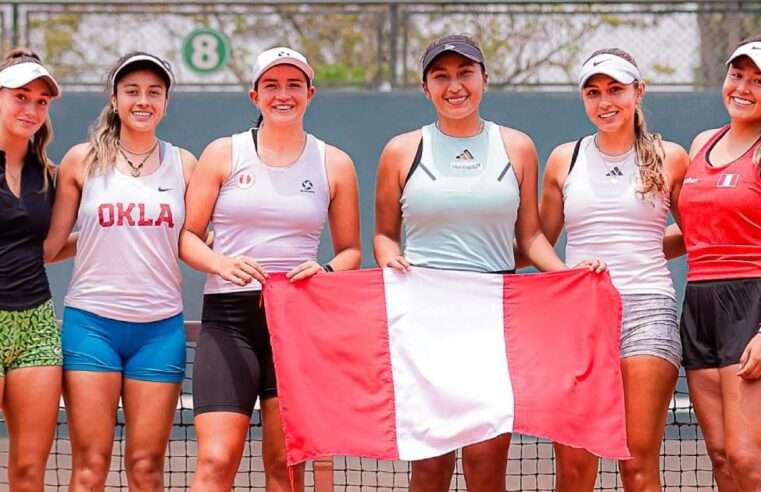 Arequipeña Romina Ccuno logró gran actuación con la selección de tenis
