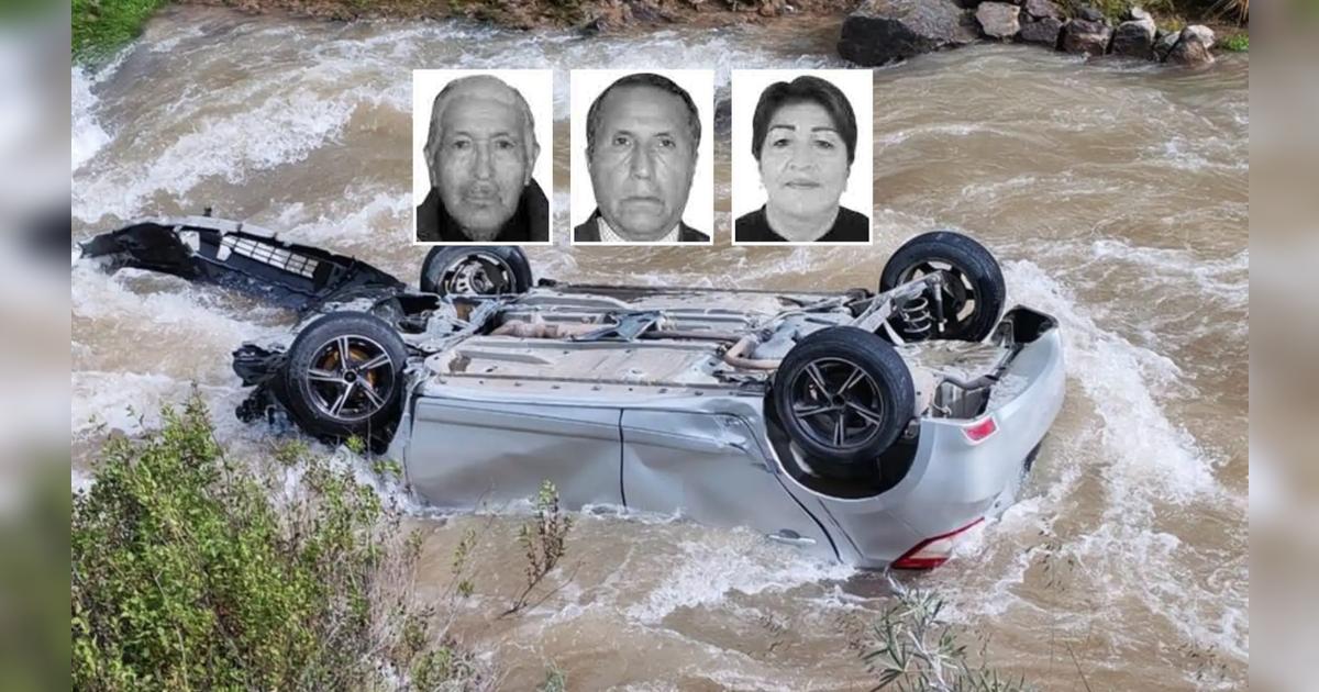 Tragedia: exalcalde desaparece y dos familiares mueren en accidente