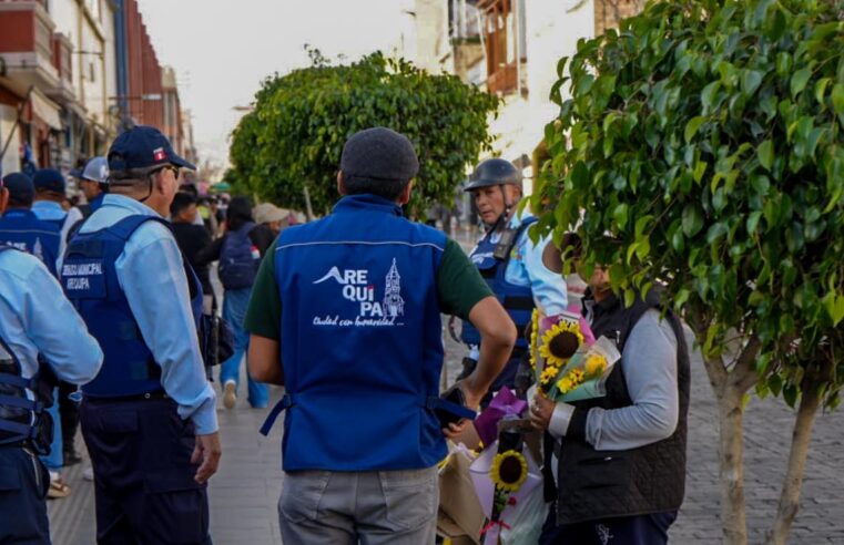 MPA intensifica operativos contra el comercio ambulatorio en Semana Santa