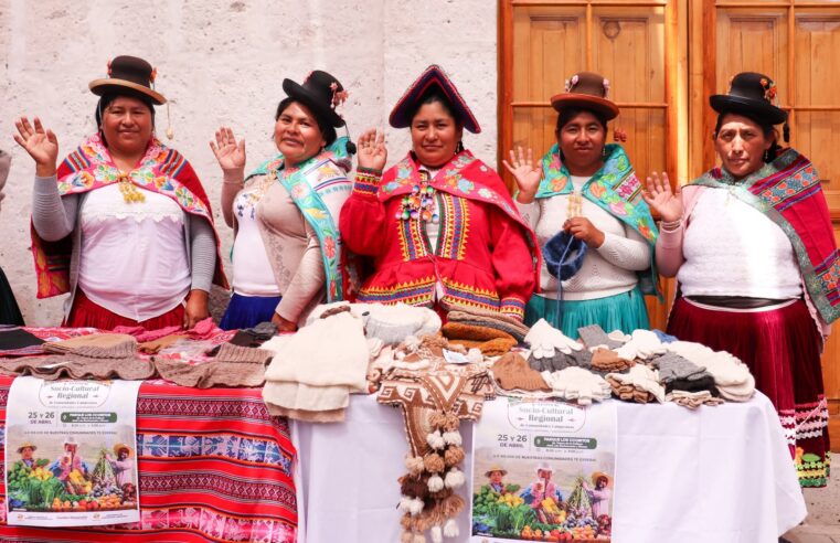 Descubre productos orgánicos y cultura viva en el Festival Socio Cultural de Comunidades Campesinas en Arequipa