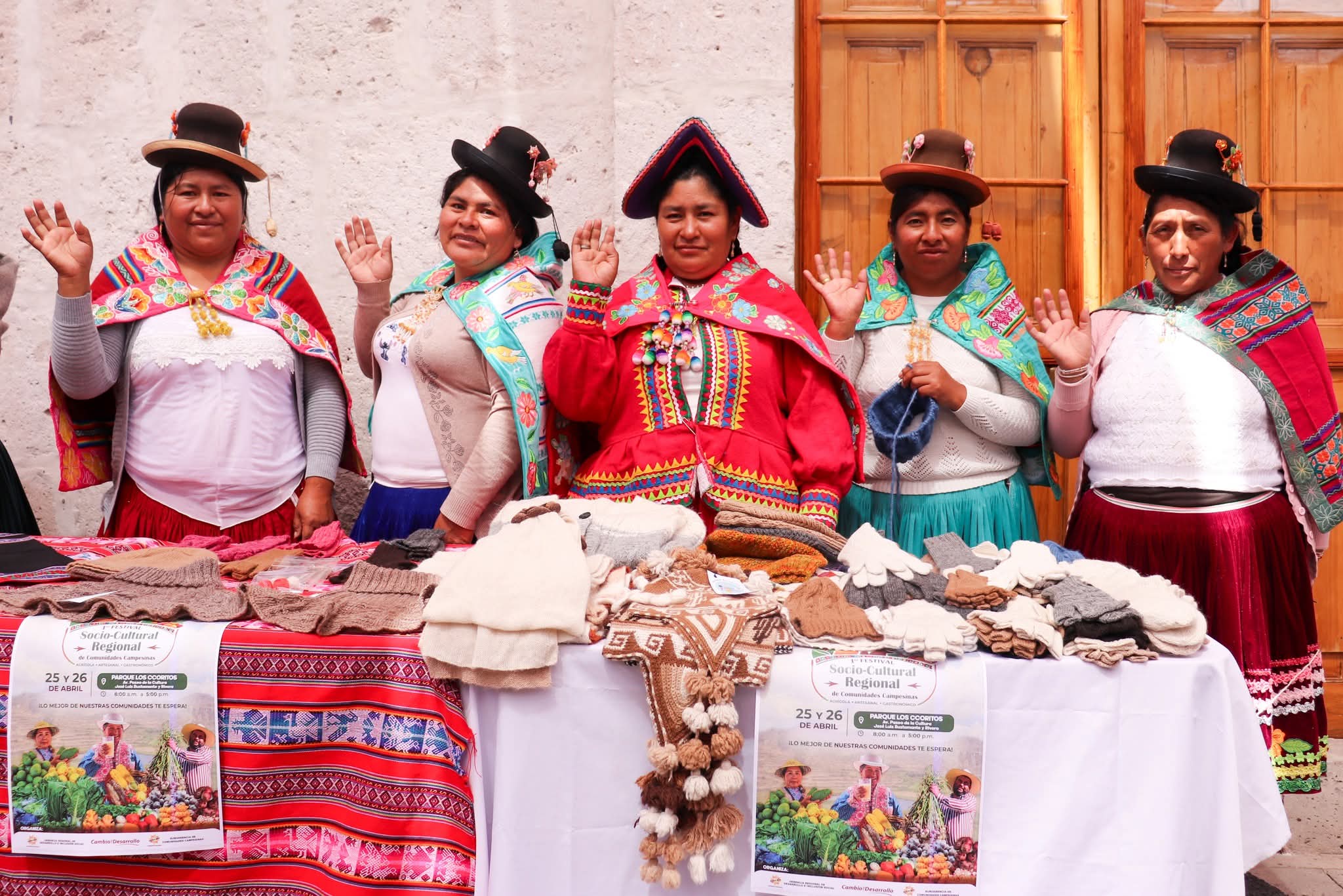 Descubre productos orgánicos y cultura viva en el Festival Socio Cultural de Comunidades Campesinas en Arequipa