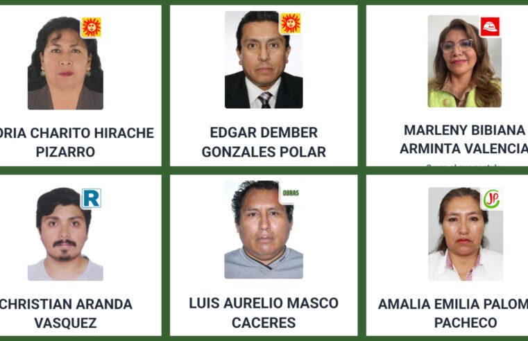Conoce de momento a los virtuales ganadores a diputados por Arequipa
