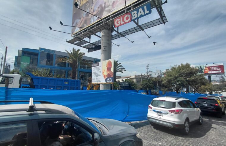 Más tráfico en Puente Grau por obra en la avenida Ejército