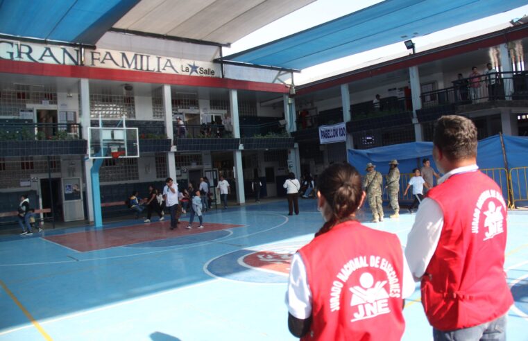 Arequipa instaló el 100 por ciento de mesas garantizó jornada electoral