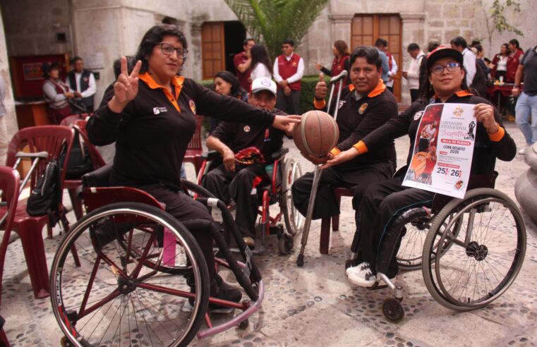 Nacional e Internacional de Básquet en Silla de Ruedas en Arequipa
