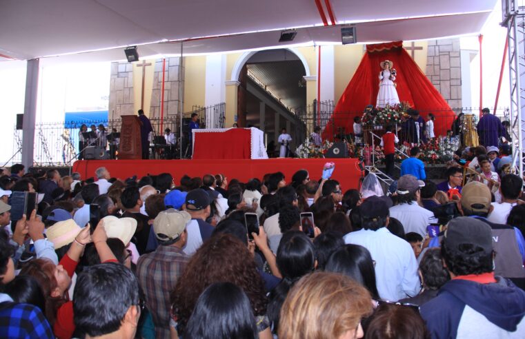 Fervorosa festividad con misas y la tradicional procesión de Chapi Chico