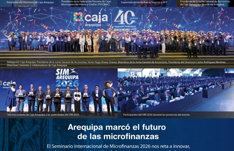 Arequipa fue el centro de las microfinanzas del Perú