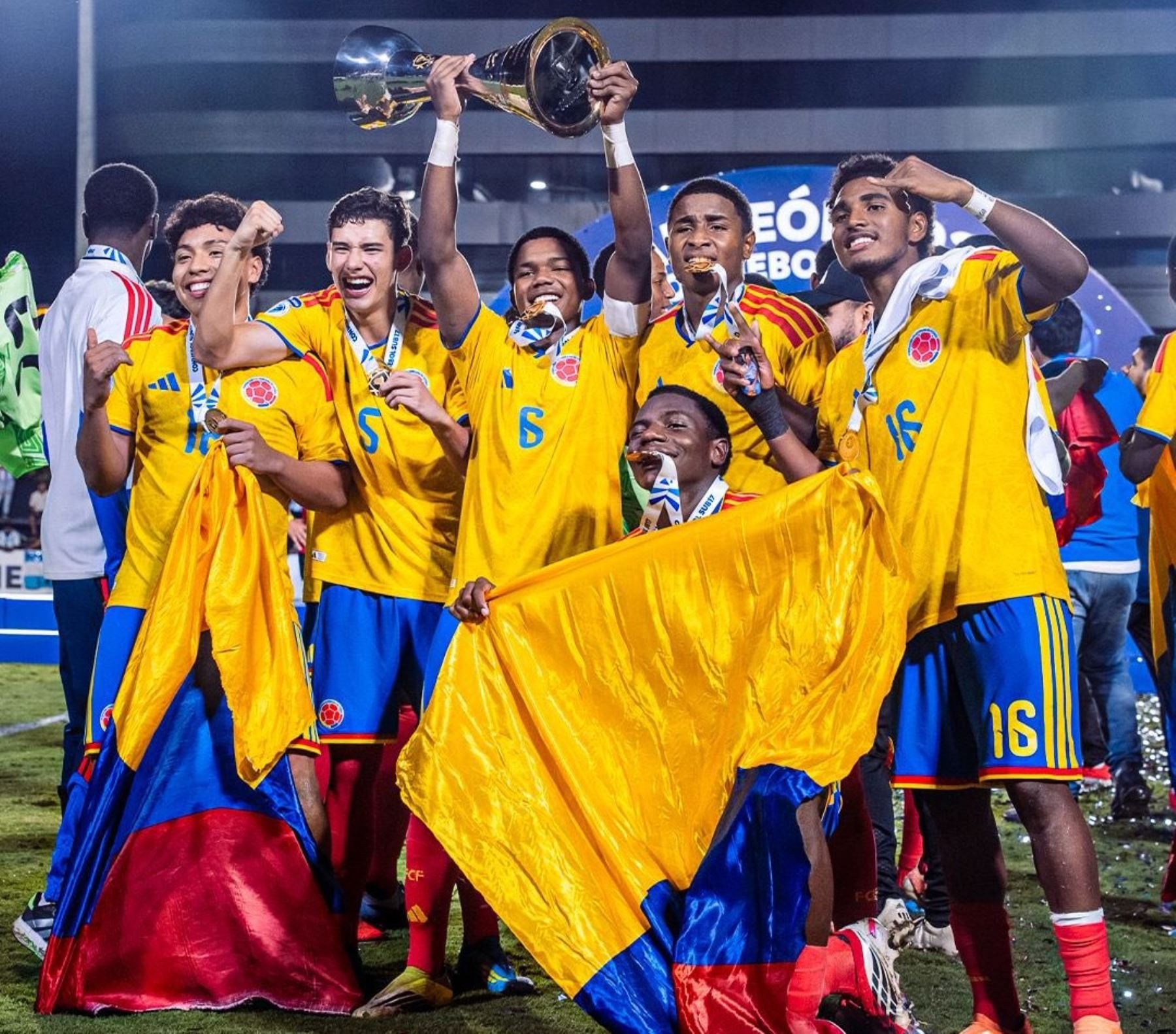 Colombia destaca su «mentalidad campeona» para ganar el sudamericano Sub-17