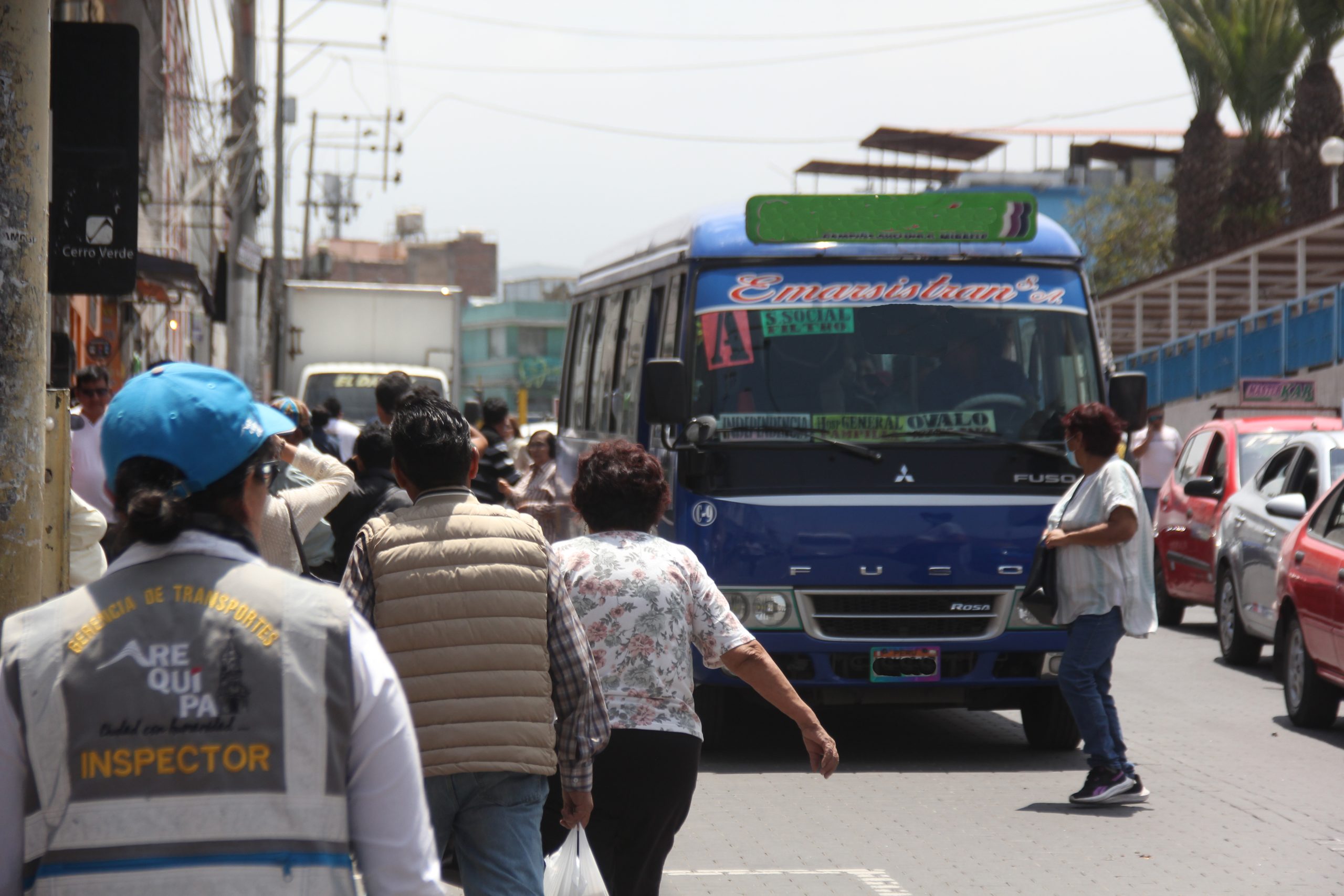 Débil fiscalización del transporte es por falta de apoyo de municipios distritales