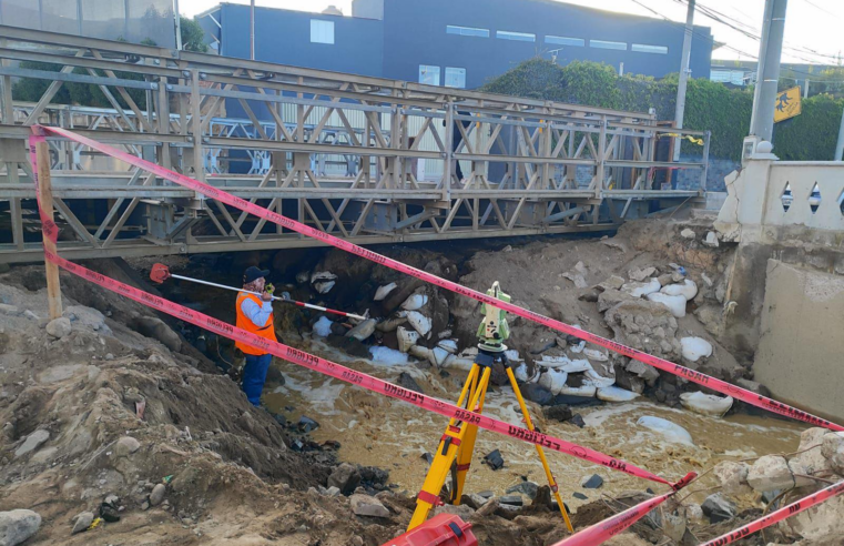 Habilitan puente La Concordia sin paso peatonal y con obras pendientes
