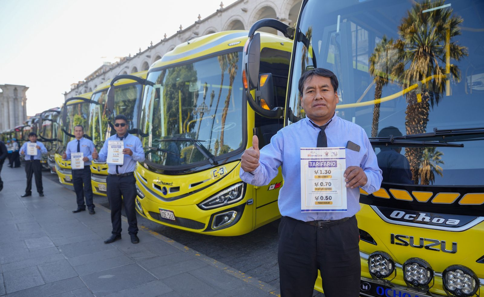 Arequipa incorpora 22 nuevos buses al SIT para mejorar el transporte urbano