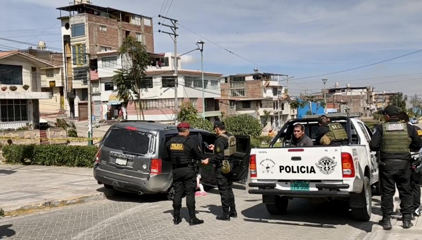 Dos heridos y un detenido en persecución policial por mercadería de contrabando