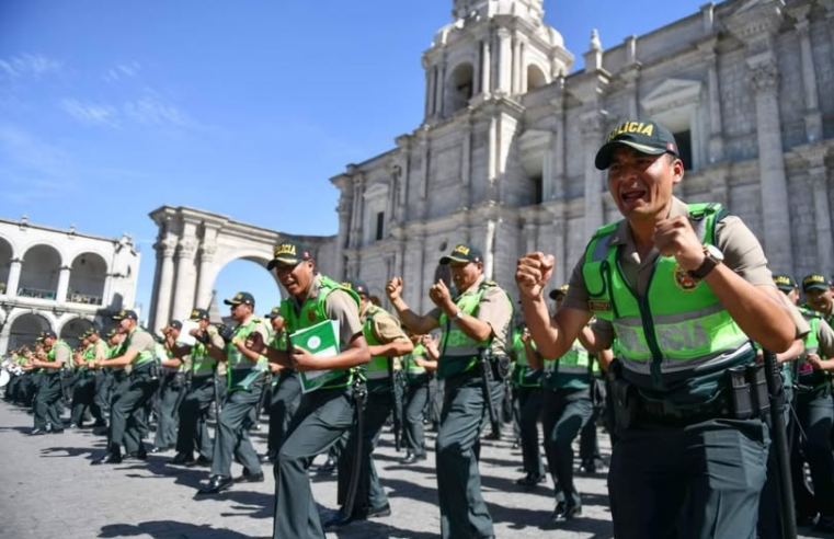 Más de 2 mil policías resguardarán proceso electoral en Arequipa