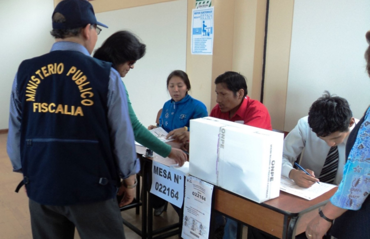 Fiscalía desplegará 255 fiscales para prevenir delitos durante las elecciones