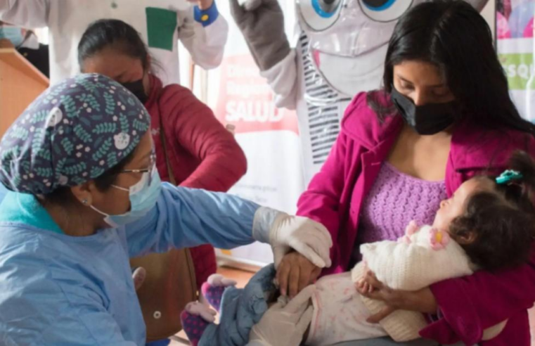 Más de 56 mil niños no tienen vacunas completas en Arequipa