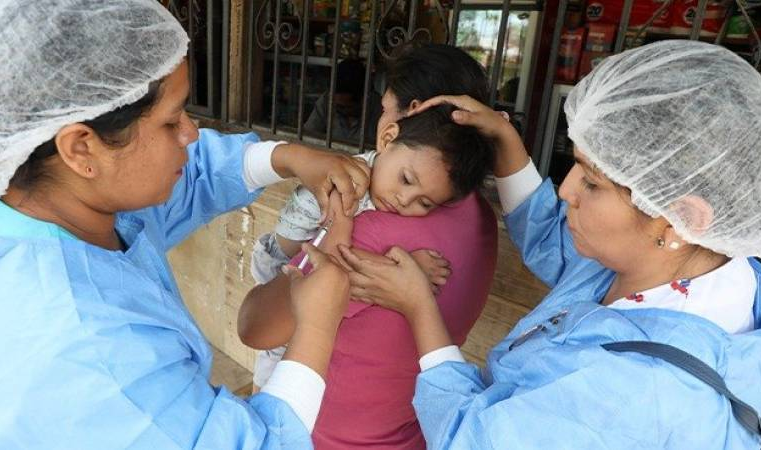 Refuerzan vacunación contra el sarampión en zonas de frontera