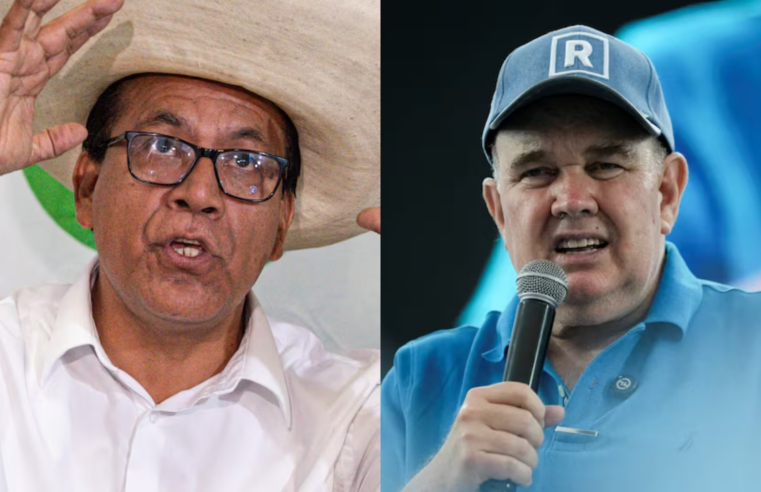 Sánchez y López Aliaga disputan pase a segunda vuelta voto a voto