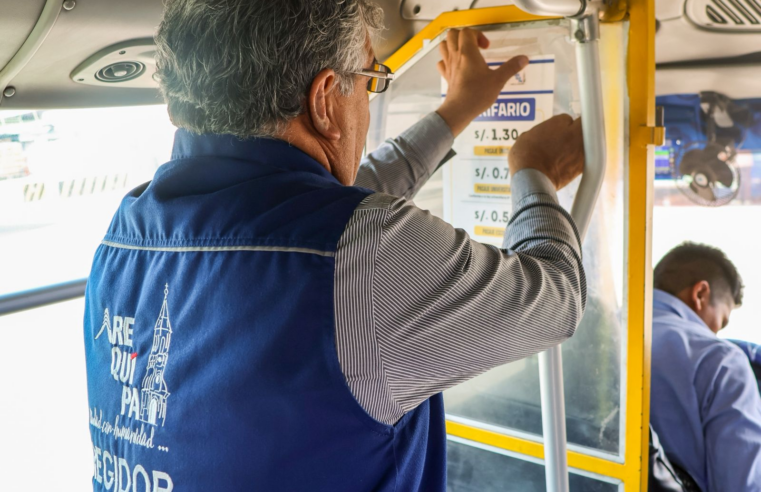 MPA implementa tarifarios en más de 150 buses SIT